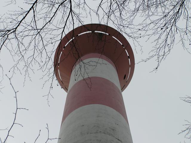 Leuchtturm, Wald, Himmel, Hamburg, Elbe