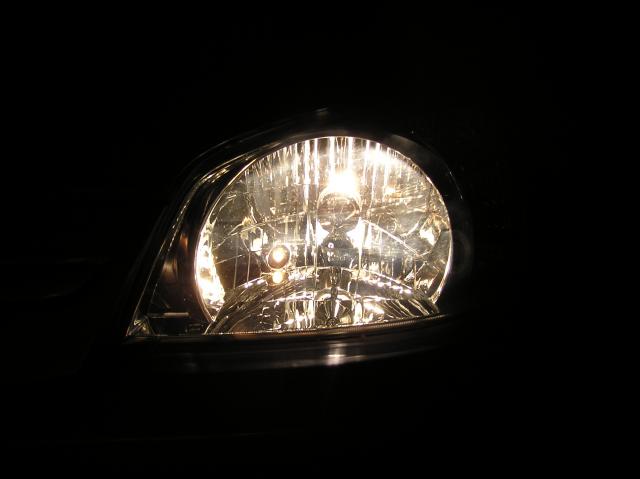 Auto, Scheinwerfer, Licht, Standlicht, Abblendlicht, Klarglas